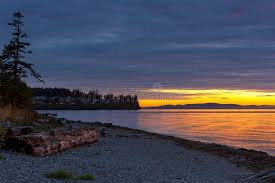 Birch bay state park, blaine washington. Sunset At Birch Bay State Park Usa America Stock Photo Image Of States Pacific 101147636