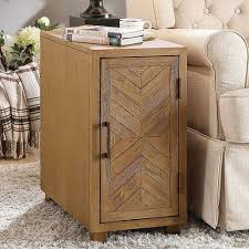 Amicia Transitional End Table With Storage Allmodern Small Apartment Furniture Modern Furniture Living Room End Tables With Storage