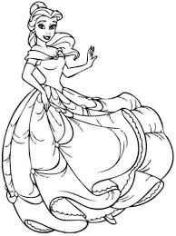 If your child loves interacting. 20 Free Printable Disney Princess Belle Coloring Pages Everfreecoloring Com