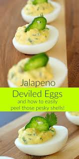 Jalapeno Deviled Eggs Recipe Jalapeno Deviled Eggs Deviled Eggs Devilled Eggs Recipe Best
