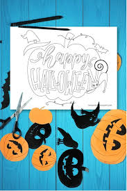 Printable insects coloring page to print and color. Happy Halloween Coloring Pages Made With Happy