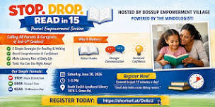 STOP.DROP.READ. IN 15. GRADES 3-5 EDITION