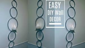 Unlimited decorative candles and votive candle holder styles & designs to fit your lighting requeriments and decor. Diy Wall Decor Sconce 5 In 5 Minutes With Dollar Tree Candle Holder Diy Glam Home Decor Youtube