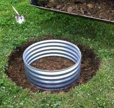 How To Install A In Ground Fire Pit Ring In Ground Fire Pit Steel Fire Pit Ring Fire Pit Designs