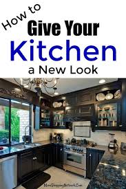 How To Update Your Kitchen In 5 Easy Steps The Mom Shopping Network Rustic Kitchen Design American Kitchen Rustic Kitchen Decor