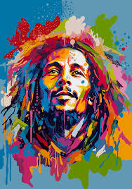 Bob Marley portrait