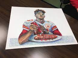 Maybe you would like to learn more about one of these? Elementary Art Teacher Creates Patrick Mahomes Piece Using Names