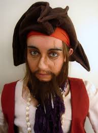 trigaroutfur pirate makeup owless