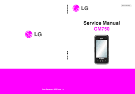 LG GM750 SM Service Manual download ...