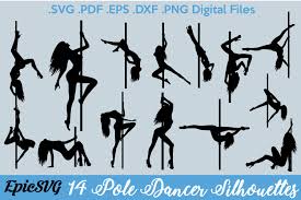 Cricut is about creating projects for friends and family that you love. 14 Pole Dancer Silhouettes Digital Files For Cricut 268252 Svgs Design Bundles