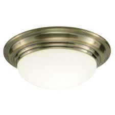 The right lighting of any setting offers it a distinct environment, which may make you take pleasure in or not your keep. Large Barclay Antique Brass Circular Flush Bathroom Ceiling Light