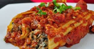 Dans La Cuisine De Annie Manicotti De Chevreuil Aux Epinards Et Fromage Healthy Lifestyle Food Spinach Manicotti Manicotti