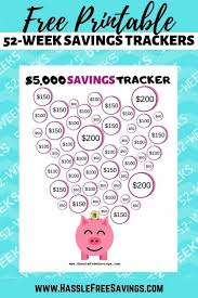 How to save 5 000 in 3 months with these 11 money saving. 7 Free 52 Week Money Saving Challenge Printables Hassle Free Savings