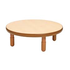 Shop for 36 x 36 dining table at bed bath & beyond. Baseline 36 Diameter Round Table Natural Wood With 12 Legs Children S Factory