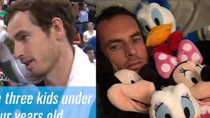 The new, cool andy murray: Funny Murray Excited For 3rd Kid He Needs To Be On The Road To Avoid Having More Tennis Tonic News Predictions H2h Live Scores Stats