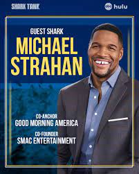 This multi-hyphenate is ready to take a seat as a Guest Shark! 👏 Don't  miss Michael Strahan on this season of #SharkTank, Wednesdays this fall on  ABC and stream on Hulu.