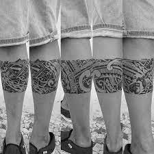 Top 37 Calf Band Tattoo Ideas 2021 Inspiration Guide