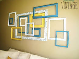 Here are ideas to rock empty frames in your home decor. 9 Ways To Have Fun With A Blank Wall Frames On Wall Frame Wall Decor Picture Frame Art