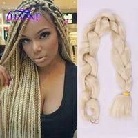Black And White Ombre Braiding Hair Ali Hanne Hair Products Co Ltd Small Orders Online Store Hot Selling Hair Extension Hair Supp Synthetic Hair Extensions Braided Hairstyles Twist Box Braids
