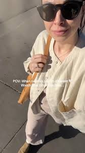 That uniform you’ll reach for again and again ☀️ Airy linen shirt + relaxed  trousers + structured leather = the perfect balance of polished and  effortless. , It’s all about those subtle tonal ...