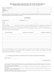 Dichiarazione sostitutiva atto notorio eredi editabile. Dichiarazione Sostitutiva Dell Atto Di Notorieta