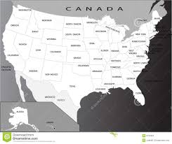 Mapa dos estados unidos politico. Mapa Politico Dos Eua Ilustracao Do Vetor Ilustracao De Terra 8733964