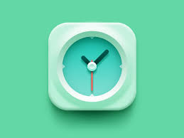 How can i get it back? Clock Icon Design Clock Icon Flat Design Icons