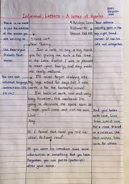 Informal Letter Writing Handwritten English Letter Writing English Vocabulary Words Essay Writing Skills