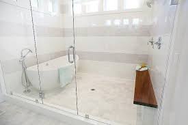 Therapeutic soaking bathtub and faucet set (white) (right drain) sr sun rise shower system with handheld showerhead & rain shower combo set. Egg Shaped Tub In Walk In Shower Contemporary Bathroom Tub Shower Combo Shower Tub Bathtub Shower Combo