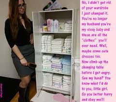 It instantly removes all masculinity and simultaneously creates good little princesses. Pin On Adultbaby Diapers Captions