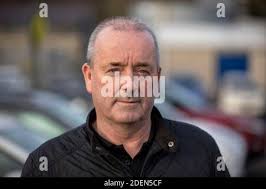 Brian McCracken, centre manager of Letterkenny Shopping Centre in Co.  Donegal Stock Photo