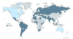 android v ios market share 2019