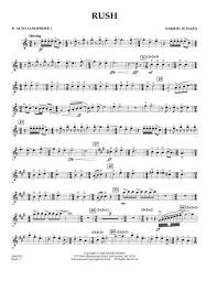 Learn how to read music and chords, all while playing your favorite songs. Rush Eb Alto Saxophone 1 By Samuel R Hazo Digital Sheet Music For Concert Band Download Print Hx 320121 Sheet Music Plus