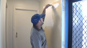 Once you've painted the edges and the crevices, you can use a roller to finish the job. How To Paint A Door How To Apply Paint To A Door Without Brush Marks Youtube