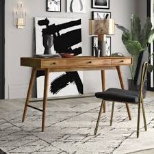 Expertly built and designed, this desk is perfect for working or studying at home. Dark Cherry Writing Desk Wayfair