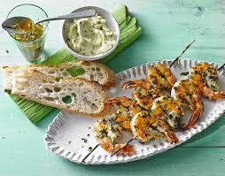 Garnelen Spiesse Ein Raffiniertes Rezept Aus Der Kategorie Krustentier Muscheln Bewertungen 63 Durchschnitt Garnelen Garnelenspiesse Lebensmittel Essen