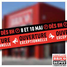 Placaj klinker natural 83 lei/m2; Brico Depot Ouverture Exceptionnelle Le 8 Et Le 10 Mai Des 8h Hors Depots D Alsace Moselle Facebook