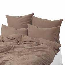 Check spelling or type a new query. Tell Me More Duvet Cover 100 Stonewashed Linen 220x240 Chestnut Petite Lily Interiors