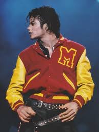 This is michael's only song that has a spoken bridge by vincent price. Michael Jackson Thriller Letterman Jacket Top Celebs Jackets