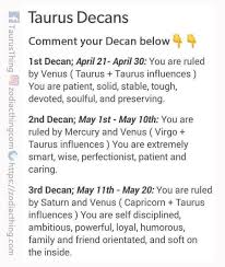 Comment Your Decan Legendsarebornin May I M A 3rd Decan Born In May Taurus Zodiac Facts Taurus Quotes Horoscope Taurus