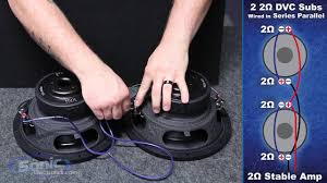 Kicker cvr hook up tom s guide forum. How To Wire Two Dual 2 Ohm Subwoofers To A 2 Ohm Final Impedance Car Audio 101 Youtube
