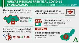 La adopció n de nuevas medidas que harán más expeditos. Nuevas Medidas Aprobadas Por La Junta De Andalucia Para Combatir El Covid Que Entraran En Vigor A Partir Del 10 De Noviembre Ayuntamiento De Huelva