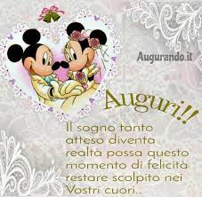 Che la gioia di oggi vi leghi l'uno all'altra per tutta la vita, protetti dall'infinito amore del signore. Immagini Buon Matrimonio