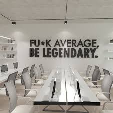 Be Legendary Workplace Wall Art Functional Office Decor Cool Offices Workplace Decor Sku Avlege Office Interior Design Office Wall Design Office Interiors