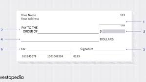 For identification purposes, the city and state of the financial center is printed on the top center of the check. How To Write A Check In 5 Easy Steps