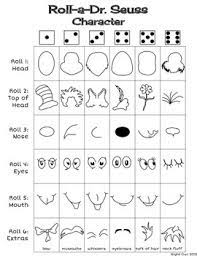 Roll-a-dr Seuss Character Dr Seuss Crafts Dr Seuss Art Dr Seuss Activities