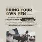Bring Your Own Pen (BYOP): A Songwriting Workshop Series