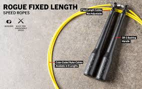 rogue fixed length bushing speed ropes rogue europe