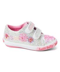 Lelli Kelly Silver Glitter Daisy Dolly Sneaker - Girls | Best Price and  Reviews | Zulily