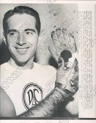 1959 Gene Henderson Plays Handball with One Hand Press Photo